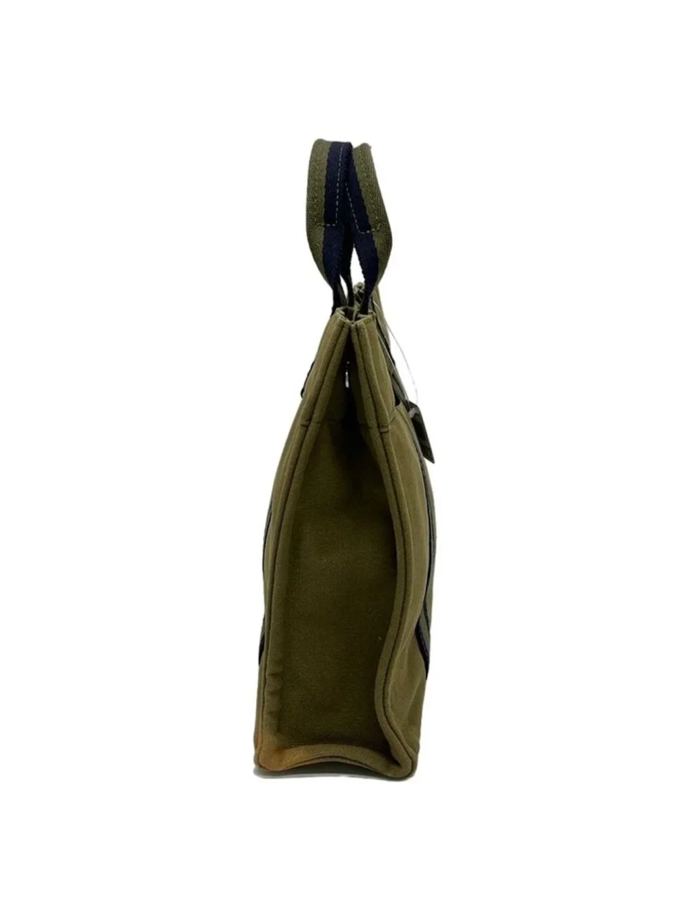 Hermes Tote Fourre Tout PM Khaki Dark Navy